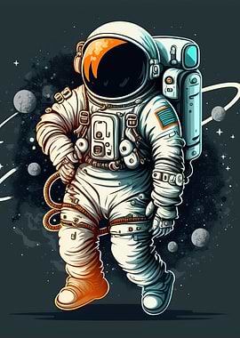Astronaut in space