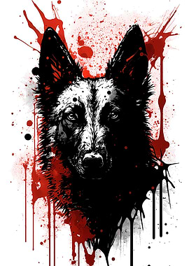 Belgian Shepherd Portrait