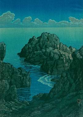 Kawase Hasui Fukakuho 1933