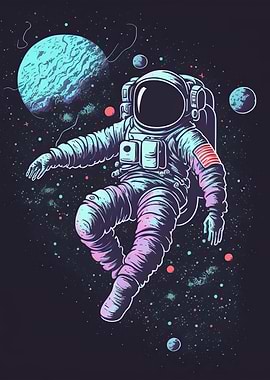 Astronaut in space