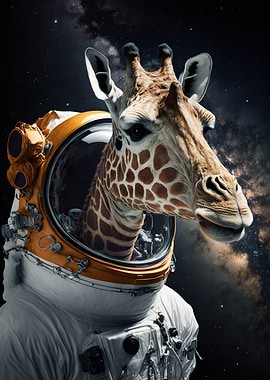 Zebra Astronaut