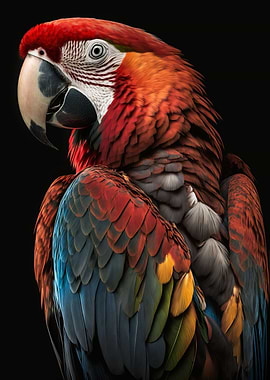Scarlet Macaw