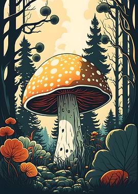 Big Mushroom Vintage