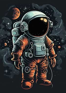Astronaut in space