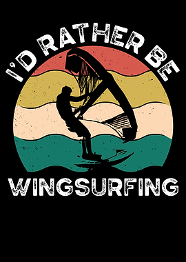Id rather be wingsurfing