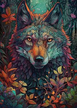 Abstract Wolf 01