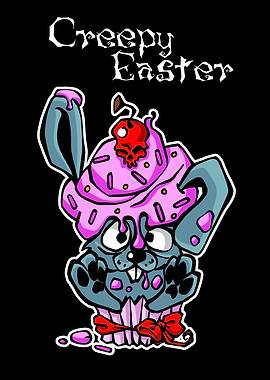 Easter bunny ice cream