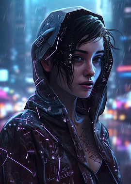 Cyberpunk Steampunk Neon