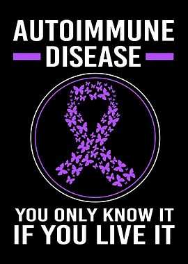 Purple Ribbon Autoimmune