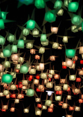 minimalistic color lights