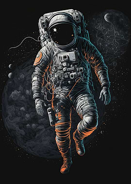 Astronaut in space