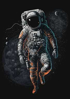 Astronaut in space
