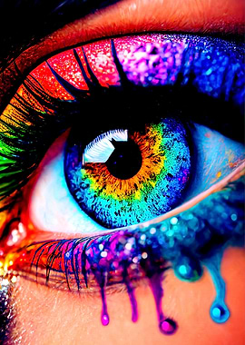 Colorful Eye