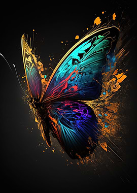 Colorful butterfly