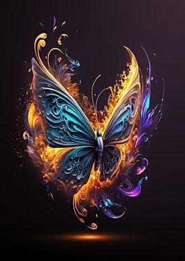 Colorful butterfly