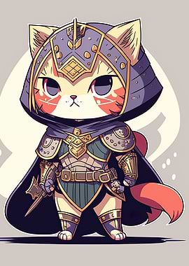 Cat Warrior Chibi