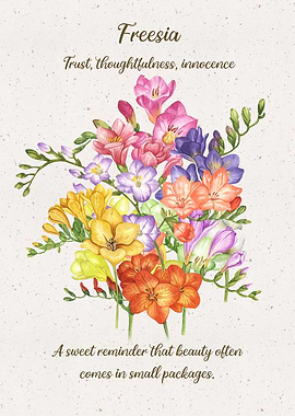 Freesia Flower Language