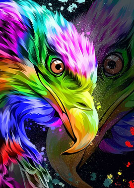 EAGLE POP ART