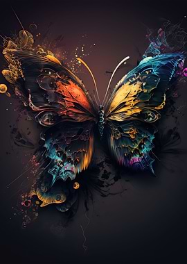 Colorful butterfly