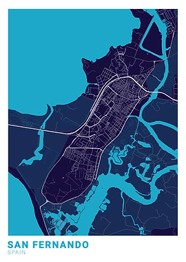 San Fernando City Map