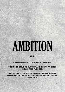 Ambition Motivational