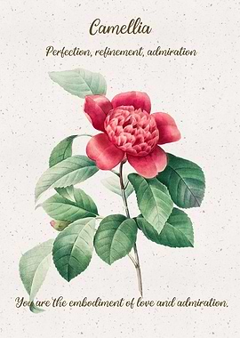 Camellia Flower Language