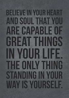 Capable Of Great Things