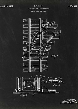 Railroad Track patent