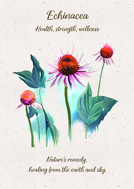 Echinacea Flower Language