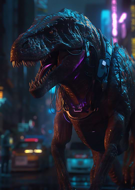 Cyberpunk Trex