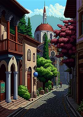 Chrstchurch Pixel art