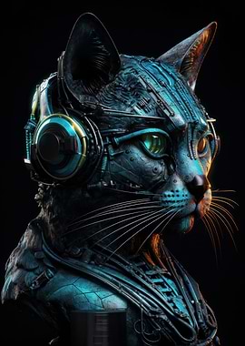 Cyberpunk Cat