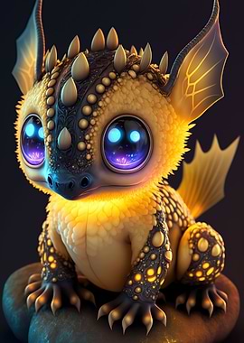 baby dragon neon