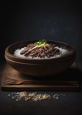 gyudon rice