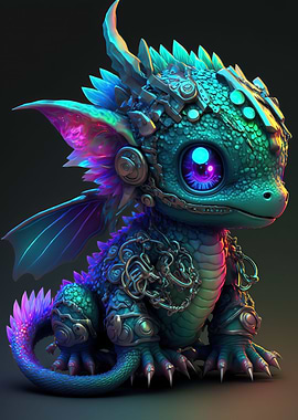 baby dragon neon