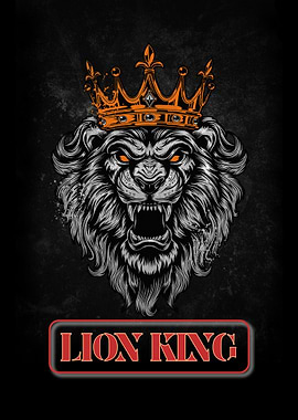 Lion King with Crown