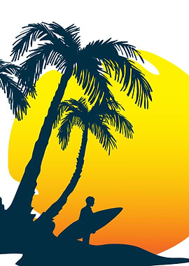 TROPICAL SUNSET BEACH