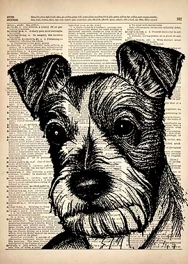 Terrier DOG ILLUSTRATION