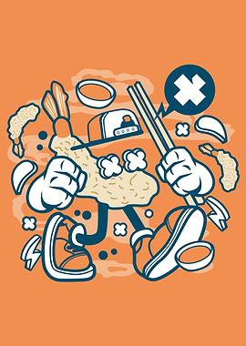 Cartoon Illustration 454