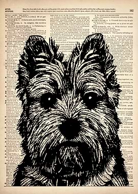 Terrier DOG ILLUSTRATION