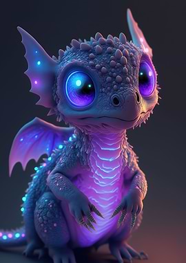 baby dragon neon