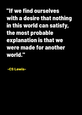 Lewis Quotes about World