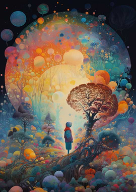 Surrealism graphic art