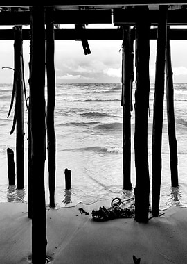 Old fishing pier