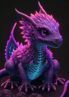 baby dragon neon