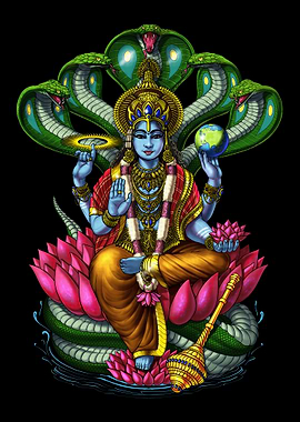 Hinduism God Vishnu