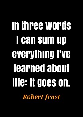 quote Robert frost