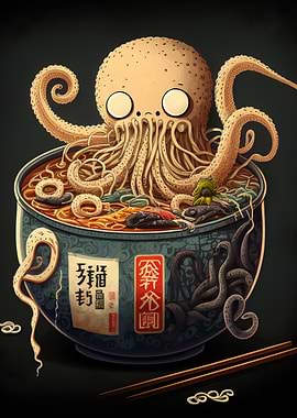 Octopus Ramen