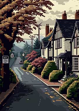 Surrey Pixel art
