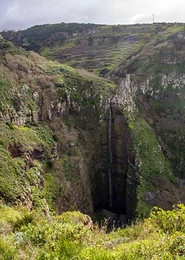 Madeira Portugal Waterfall